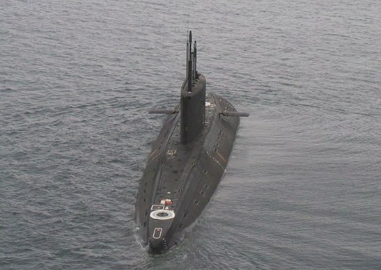 A Russian submarine. Photo: Russian Defence Ministry