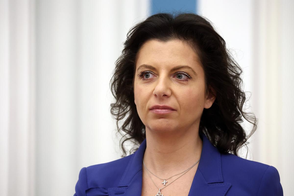 Margarita Simonyan attends an award ceremony at the Kremlin, Moscow, 20 December 2022. Photo: EPA-EFE / VALERY SHARIFULIN